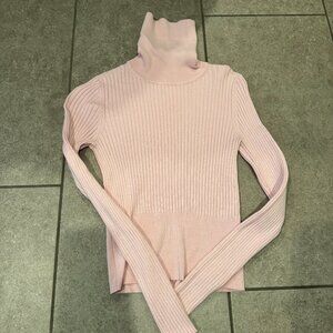 Pink Zara Turtleneck